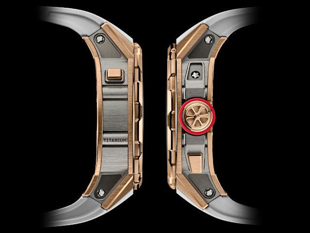 Richard Mille RM 63-02 Automatic Worldtimer in red gold and titanium