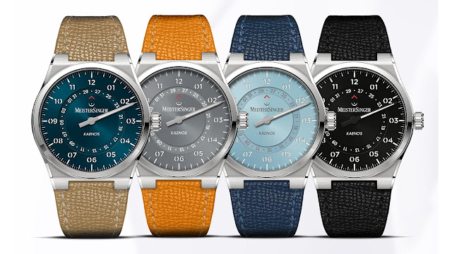 MeisterSinger Kaenos new leather straps