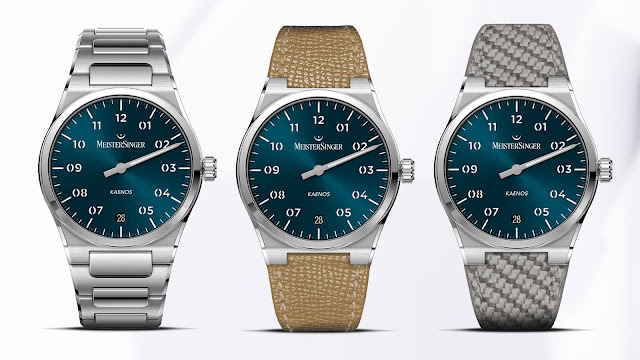 MeisterSinger Kaenos wristband options