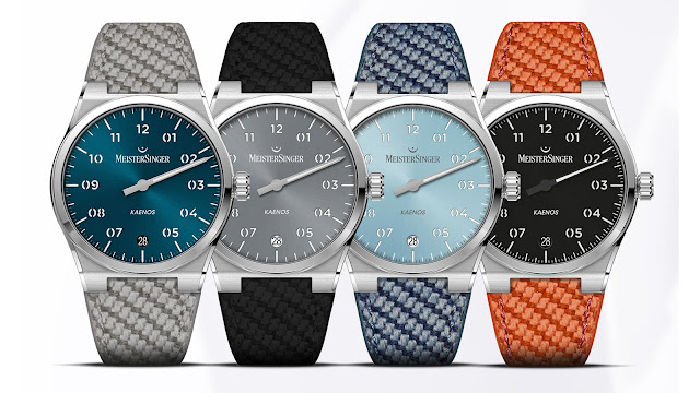 MeisterSinger Kaenos new textile straps